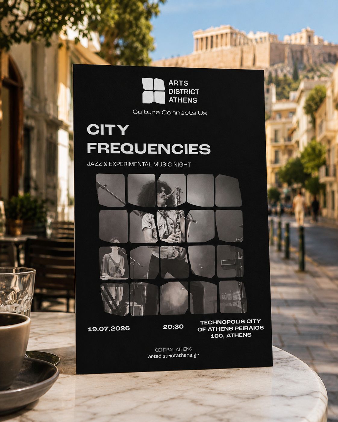 City Frequencies flyer mockup